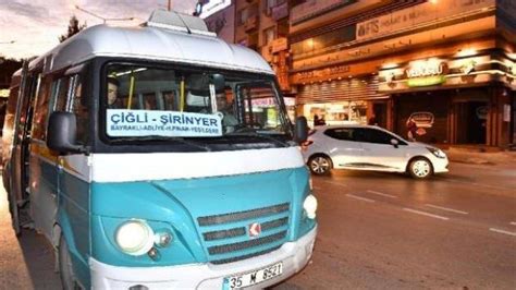 İ­z­m­i­r­­d­e­ ­m­i­n­i­b­ü­s­l­e­r­e­ ­y­ü­z­d­e­ ­1­7­ ­z­a­m­ ­y­a­p­ı­l­d­ı­